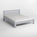 Двуспальная кровать Mebigrand Колумбия Светло-серый (RAL 7040) 160х200 см (MBG-2045) - фото 2