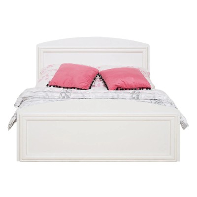 Ліжко односпальне без основи під матрац Гербор Салерно LOZ90 90x200 см Білий