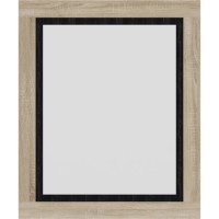 Зеркало настенное Гербор Сара LUS90 Дуб сонома/Антрацит (GRB-1103)