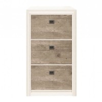 Тумба для взуття ВМК (БРВ) Коен 2 BUT3D Сосна арізонська/Дуб корабельний