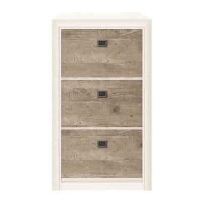 Тумба для взуття ВМК (БРВ) Коен 2 BUT3D Сосна арізонська/Дуб корабельний