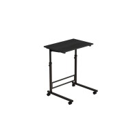 Стол приставной Ferrum-decor Амиго 62x60x40 металл Черный ДСП Сосна Кембра 16мм (FRD-102528)