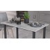 Стіл універсальний Knap Ferrum-decor 750x1000x600 Чорний метал ДСП Бетон 16 мм (FRD-106344) - фото 3