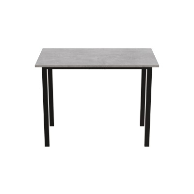 Стіл універсальний Knap Ferrum-decor 750x1000x600 Чорний метал ДСП Бетон 16 мм (FRD-106344) Стіл універсальний Knap Ferrum-decor 750x1000x600 Чорний метал ДСП Бетон 16 мм (FRD-106344)