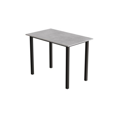 Стіл універсальний Knap Ferrum-decor 750x1000x600 Чорний метал ДСП Бетон 16 мм (FRD-106344) Стіл універсальний Knap Ferrum-decor 750x1000x600 Чорний метал ДСП Бетон 16 мм (FRD-106344)