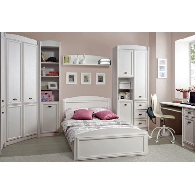 Комплект модульний у спальню Гербор Салерно N100005 Білий