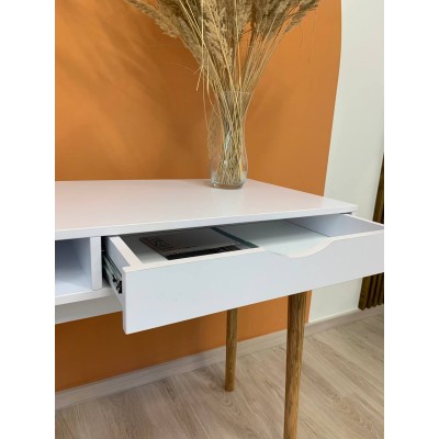 Письмовий стіл LION Сканді-1 Німфея Альба (білий) Письмовий стіл LION Сканді-1 Німфея Альба (білий)