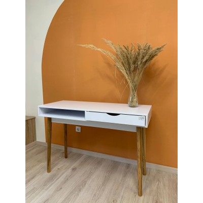 Письмовий стіл LION Сканді-1 Німфея Альба (білий) Письмовий стіл LION Сканді-1 Німфея Альба (білий)