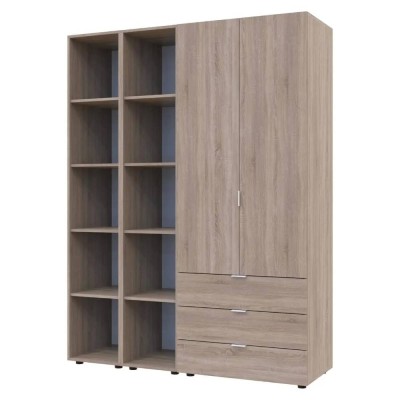 Комплект шаф для одягу Doros Гелар (3 шт.) 153,9х49,5х203,4 см Дуб сонома