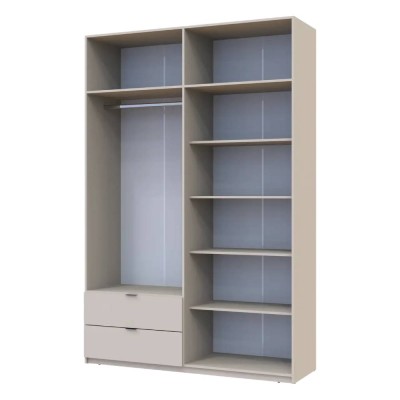 Шкаф распашной с антресолью Doros Лукас 160х50х240 см Кашемир (DRS-011622)