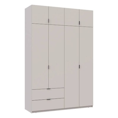 Шкаф распашной с антресолью Doros Лукас 160х50х240 см Кашемир (DRS-011622)