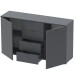 Комод в спальню Doros Рон 5 140х38х81 см Графит (DRS-011301) - фото 5