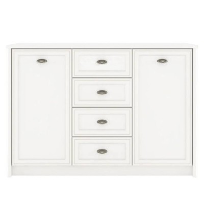 Комод в гостиную Гербор Салерно KOM2D4S Белый (GRB-1147)