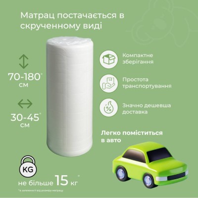 Матрас ортопедический ТМ Ismart Koala Soma 160х200 см безпружинный (ISM-051267) Матрас ортопедический ТМ Ismart Koala Soma 160х200 см безпружинный (ISM-051267)