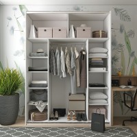 Шкаф-купе двухдверный Doros G-Caiser 180х60х240 см Белый/1 Зеркало 