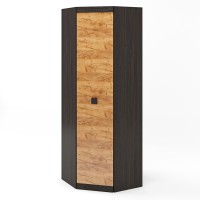 Шафа кутова Еверест Соната-700 венге темний/дуб золотий крафт