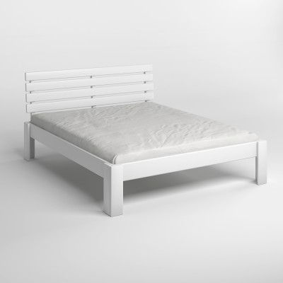 Двуспальная кровать Mebigrand Техас Белый (RAL9003) 180х200 см (MBG-2168) Двуспальная кровать Mebigrand Техас Белый (RAL9003) 180х200 см (MBG-2168)