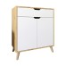 Комод у вітальню з ніжками в кольорі Горіх світлий М-ЗОН Борн 750 Дуб Артизан/Німфеа Альба - фото 2