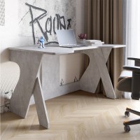 Стіл геймерський LION Крид для комп'ютера та ноутбука 130х80х74,5 Бетон