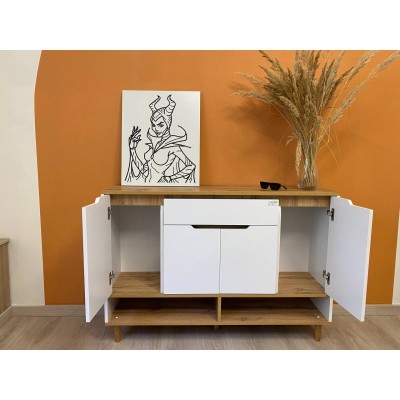 Тумба для взуття у передпокій LION Салліван Тумба-2 Німфея альба/Рожевий