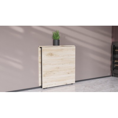 Стол-книжка трансформер Орион 2 Ferrum-decor 750x1520x730 Черный металл ДСП Дуб Сан-Марино 16 мм (FRD-104584) Стол-книжка трансформер Орион 2 Ferrum-decor 750x1520x730 Черный металл ДСП Дуб Сан-Марино 16 мм (FRD-104584)
