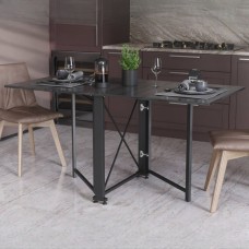 Стіл-книга трансформер Оріон 2 Ferrum-decor 750x1520x730 Чорний метал ДСП Сосна Кембра 16 мм (FRD-104585)