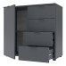 Комод в гостиную Doros Рон 1 80х38х81 см Графит (DRS-011293) - фото 4