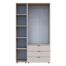 Комплект шаф для одягу Doros Гелар (2 шт.) 115,7х49,5х203,4 см Кашемір