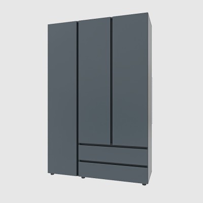 Шкаф трехдверный Эверест ШЛ-3 Лайт Графит Шкаф трехдверный Эверест ШЛ-3 Лайт Графит