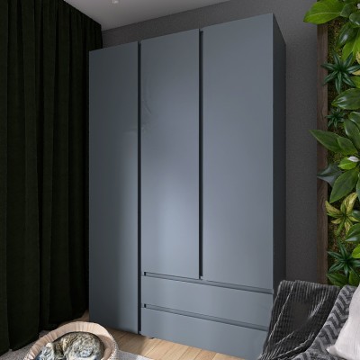 Шкаф трехдверный Эверест ШЛ-3 Лайт Графит Шкаф трехдверный Эверест ШЛ-3 Лайт Графит