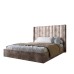 Двуспальная кровать с подъемным механизмом LION Нино 180x200 см SILK 105 Шоколадный (LION-045025) - фото 2