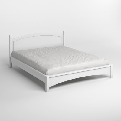 Двуспальная деревянная кровать Mebigrand Мангеттен Н Белый (RAL9003) 160х190 см (MBG-3472) Двуспальная деревянная кровать Mebigrand Мангеттен Н Белый (RAL9003) 160х190 см (MBG-3472)