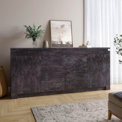 Великий комод LION Ларрі-2 Бетон темний