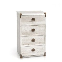 Комод в спальню ВМК (БРВ) Индиана JKOM4S/50 Сосна аризонская (BRW-1576)