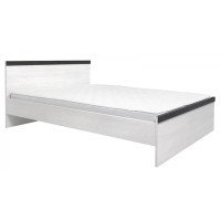 Кровать двуспальная (без основания под матрас) ВМК (БРВ) Порто LOZ/160 160x200 см Джанни/Сосна ларико (BRW-1560)