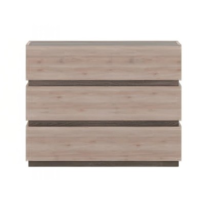 Комод у спальню Гербор Лайєр KOM3S Дуб сонома трюфель/Дуб санремо світлий