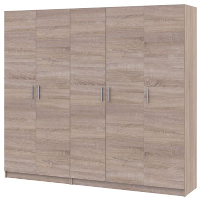 Комплект шкафов для одежды Doros Промо (2 шт.) 225х48х204 см Дуб сонома (DRS-011214) Комплект шкафов для одежды Doros Промо (2 шт.) 225х48х204 см Дуб сонома (DRS-011214)