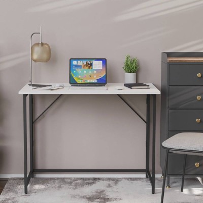 Стіл розкладний Моріс Ferrum-decor 750x1000x600 Чорний метал ДСП Біле 16 мм (FRD-104669) Стіл розкладний Моріс Ferrum-decor 750x1000x600 Чорний метал ДСП Біле 16 мм (FRD-104669)