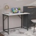 Стіл розкладний Моріс Ferrum-decor 750x1000x600 Чорний метал ДСП Біле 16 мм (FRD-104669) - фото 8