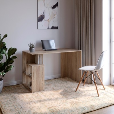 Cтіл письмовий з полицями М-ЗОН Джеко 1200/3 Сонома 