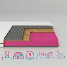Матрас ортопедический Ismart Koala Oasis 160х200 см безпружинный (ISM-051382)