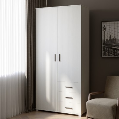 Шкаф прямой с ящиками Эверест Бриз ШП-4 нимфея альба 