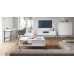 Комод высокий Perfect Home Новая/Nova 2-дверный с черными ножками K104 Белый (PFH-091232) - фото 6