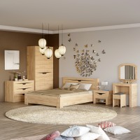 Спальня Эверест Liberty Комплект №1  дуб крафт золотой