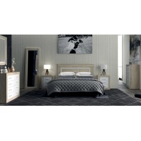 Комплект модульний у спальню Гербор Сара N100019 Дуб сонома/Німфея альба білий