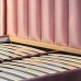 Двуспальная кровать LION Нино 180x200 см SILK 303 Серый (LION-041400) - фото 4