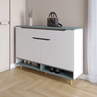 Тумба для обуви в прихожуюLION Салливан Тумба-2 Нимфея альба/Гранит серый