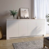 Великий комод LION Ларрі-1 Нiмфея альба (білий)/Самоа димчастий (LION-041051)