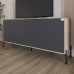 Тумба под телевизор с черными металлическими ножками LION Амарант 168x40x76,5 см Дуб сонома/Графітовий (LION-043007) - фото 1