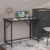 Розкладний стіл Моріс Ferrum-decor 750x1000x600 Чорний метал ДСП Сосна Кембра 16 мм (FRD-104671) - фото 3